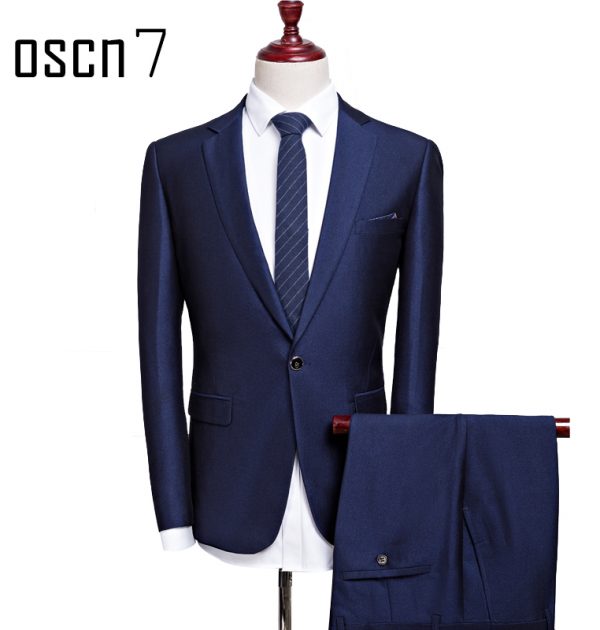 OSCN7-2-Pcs-Dark-Blue-Suit-Men-Slim-Fit-Main