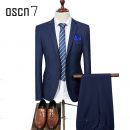 OSCN7-2-Pcs-Solid-Suit-Men-Slim-Fit-Main-NavyBlue